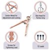 Mr. Pen- Professional Compass for Geometry, Rose Gold with Extra Leads, Metal Compass with Lock, Drawing Compass, Geometry Compass, Math Compass, Compass Drawing, Drafting Compass, Drafting Tools