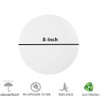WANTan (set of 200)Parchment Paper Baking Circles 8 Inch Diameter, Baking Paper Liners for Baking Cakes, Cooking, Dutch Oven, Air Fryer, Cheesecakes, Tortilla Press
