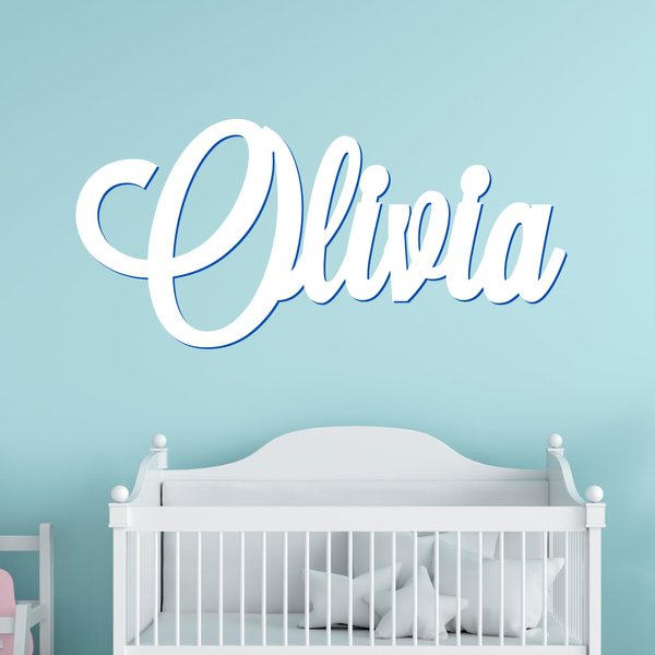 Wooden Custom Name Sign, Nursery Name Sign, Family Name Signs, Choice of Size & Fonts!