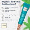 Onsen Nail & Cuticle Rescue Kit – Conditioner Serum, Repair Oil & Cuticle Balm – Tsubaki, Shea Butter, Jojoba – Strengthens Nails, Softens Cuticles, Hydrates Skin (15ml Serum + 10ml Oil + 26ml Cream)