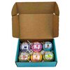 Bela Premium Kids Fizzy Bath Bombs, Assorted Box of 6