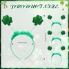St Patricks Day Women's Headband and Glasses Set, St Patricks Day Costume Accessories for Women