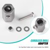 Top Wind Trailer Jack Crank Handle Cordless Drill Adapter Curt 28921 with Socket Adapter