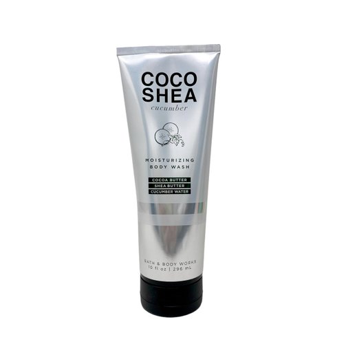 Bath and Body Work Coco Shea Cucumber - Pack of Four - Moisturizing Body Wash