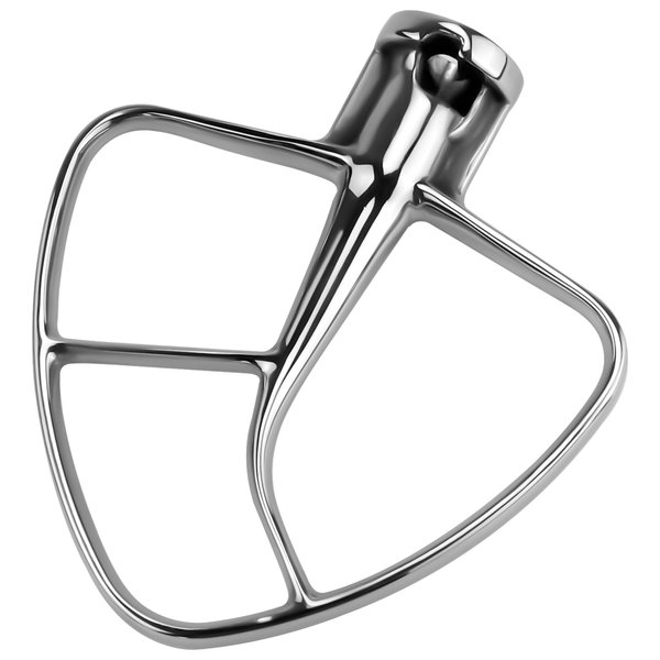Flat Beater K45B Kitchen Mixer Aid Paddle Stainless Steel for 4.5 Quart Stainless Steel Bowl,Tilt-Head Stand Mixer Beater 1-year warranty