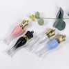 Healthcom 10 Pcs 5ml Mermaid Crown Clear Lip Gloss Tubes Vials Empty Refillable Lip Glaze Tubes DIY Cosmetic Container Lipstick Tube Bottle with Crown Wand Makeup Travel Lipgloss Bottle for Women Girl