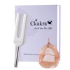 Ckakra Sound Therapy Tuning Fork,2048Hz Healing Rose Quartz Crystals Set, Meditation,Mindfulness,Zen Decor,Self Care Gifts for Women, Lilac Box, Rose Gold