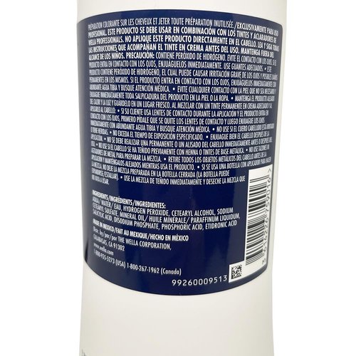 Welloxon Perfect Developer 9% / 30 Vol 33.8 Fl Oz | For Koleston Perfect Hair Color and M Hair Designs Piranha Hair Clips (Bundle)