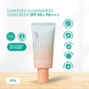 BAREFACED Sunkissed Illuminating Sunscreen 50g | SPF 50 Protection | Lightweight & Non-Greasy | Hydrating & Glow-Enhancing Formula | Broad Spectrum UV Defense | For All Skin Types