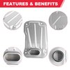 044-0345 Automatic Transmission Filter with Gasket Fits for A750E A750F Transmission - Toyota 4Runner Lexus GX470 LX470 Tundra Replaces# 0440345 35330-60050