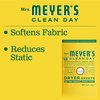 Mrs. Meyer's Dryer Sheets, Fabric Softener, Reduces Static, Infused with Essential Oils, Honeysuckle, 80 Count
