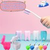 60 Pcs Plastic Tooth Savers Necklace Colorful Tooth Holders Tooth Necklaces Container for Kids Teeth Keepsake Theme Party Supplies Goodie Bag Fillers, 5 Colors
