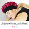 Magic Gel Premium Deep Conditioning Heat Cap. A Hot Head Cap to Hydrate, Moisturize and Condition. Thermal Cordless Hair Steamer for Damaged Hair (Natural Steam Treatment)