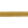 1/2" (1cm) Basic Solid Collection Scroll Gimp Braid Trim # 0050SG, Light Gold #B7 (Light Yellow Gold) 14 Yard Value Pack (12.5m/42 ft)