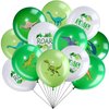 36 Pcs Dino Balloons Dinosaur Latex Balloons for Birthday Childrens Party 12 Inch Jungle Jurassic Dinosaur Themed Decoration for Kids Birthday Party Baby Shower Supplies(Cute Style)