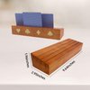 icnjdMopclean Card Holders for Playing Cards Set of 2, Playing Card Holder, Wood Playing Card Holders for Adults, Seniors, Kids, Canasta Card Holder