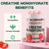 DANEW PRO Creatine Monohydrate Gummies 5000mg for Men & Women, Creatine Monohydrate for Muscle Strength, Muscle Builder, Energy Boost, Pre-Workout Supplement(120 Count)-Strawberry Flavor