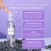 Glow Recipe Blueberry Bounce Gentle Face Cleanser - 3-in-1 Foaming Double Cleanser, Makeup Remover Face Wash & Clarifying Mask - Hydrating Hyaluronic Acid, Blueberry Extract & Exfoliating AHA (160ml)