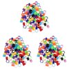 FRCOLOR 300 Pcs Stacking para Canarios 3mm Parrot Toys Bird Foot Rings Toys for Birds para periquitos australianos 4mm Cockatiel Leg Band 6mm Bird Toy Number Copper Bird
