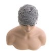 DOcute Short Grey Pixie Cut Wigs for Black Women Grey Pixie Wigs for Black Women Grey Pixie Cut Short Black Wavy Layered Wigs Grey Wavy Wigs Short Wigs Pixie Cut Wigs for Black Women (Short Grey)