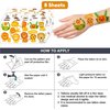8 Sheets Lion Temporary Tattoo Tattoos Theme Safari Jungle Birthday Party Supplies Decorations Favors Decor Stickers For Men Women Kids Gifts School Prizes Rewards