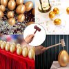 HONBAY 1PCS Wooden Judge Hammer Judge Gavel Costume Accessory Justice Costume Accessories Props Wooden Courtroom Gavel for Halloween Cosplay Party