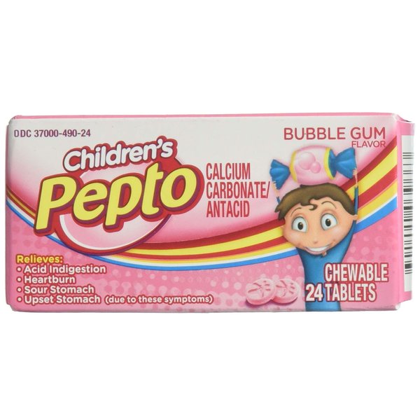 Children's Pepto Chewable Tablets - 24 CT