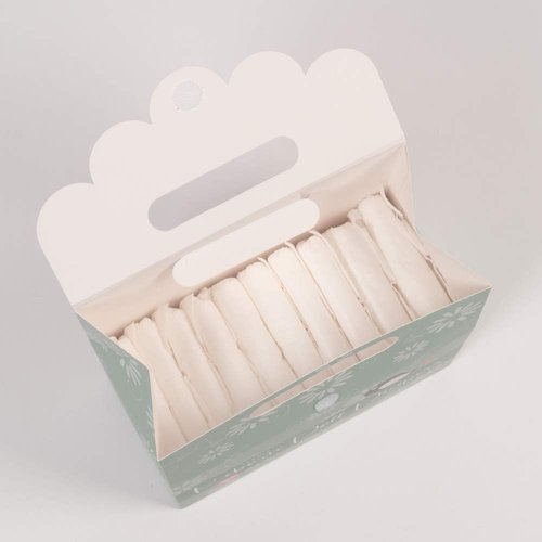 Paradise Galleries Reborn Baby Doll Accessories Reusable Diapers - 12-Piece Pack, Fits 18 - 22" Dolls for Ages 3+