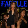 FABÉLLE Full Lace Braid Wigs Knotless Box Braided Wigs with Boho Curls 30 Inch Ombre Brown Boho Braided Wig for Women Bohemian Braided Lace Front Wigs T1B/30