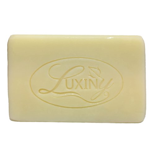 Luxiny Natural Soap Bar, Cocoa Butter & Shea Handmade Body Soap and Bath Soap Bar is a Palm Oil Free Moisturizing Vegan Castile Soap for All Skin Types Including Sensitive Skin, Unscented (Single)