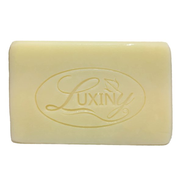 Luxiny Natural Soap Bar, Cocoa Butter & Shea Handmade Body Soap and Bath Soap Bar is a Palm Oil Free Moisturizing Vegan Castile Soap for All Skin Types Including Sensitive Skin, Unscented (Single)