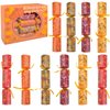 CHESLICR 10 Pack Thanksgiving No-Snap Party Table Favors Thanksgiving Fall Crackers No-pop Set with Party Hat Joke & Thanksgiving Day Gift for Kids Poppers Seasonal Dinner Traditions