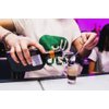 LanMa Olive Oil Spout Pourer, 2PCS Stainless Steel Liquor Bottle Pourers Spouts with Rubber Dust Caps