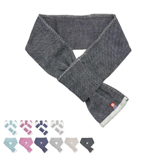 Milieu Imabari Towel Cooling Towel with Soft Gel Ice Pack Inserts Included 2 Gel Ice Packs Reusable W6713-10 (Charcoal)