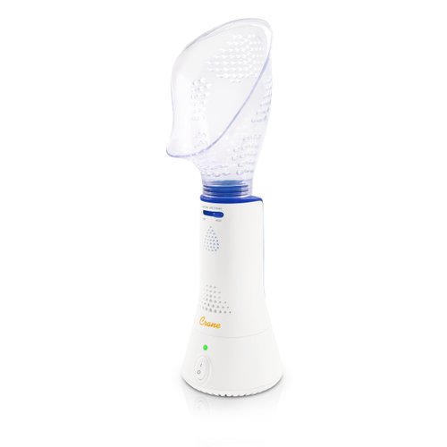 Crane Corded Personal Steam Inhaler, for Sinus, Congestion, Cough, & Cold Relief, Vapor Pad Compatible