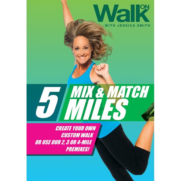 Walk On: 5 Mix and Match Miles DVD Jessica Smith