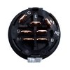HD Switch GY20074 AM133597 Starter Ignition Key Switch fits John Deere Scotts Sabre Lawn Mower Garden Tractor - Includes 2 Key & Free Keychain