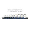 OEMTOOLS 22976 3/8-Inch Drive 9-Piece Low Profile SAE Socket Set