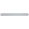 ForPro Zebra Foam Board, 120/240 Grit, Double-Sided Manicure Nail File, 7” L x .75” W 50-Count