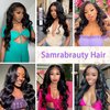 Wear and Go Glueless Wig Human Hair Pre Plucked with Baby Hair Body Wave Lace Front Wigs Human Hair Pre Cut Lace Glueless 4x4 HD Closure Wear and Go Wig for Beginners 180 Density
