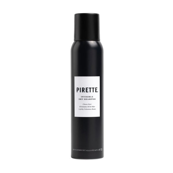 PIRETTE Invisible Dry Shampoo, Women’s Beach Inspired Haircare, Sprays Clear without Residue, Notes of Fresh Coconut, Surf Wax & Sunscreen, 4 Oz