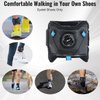 PRFCTLIFE AFO Foot Drop Brace with Upgraded Dial for Adjustable Dorsiflexion, Drop Foot Brace for Walking with Shoes. Orthotic Ankle Braces for Men/Women