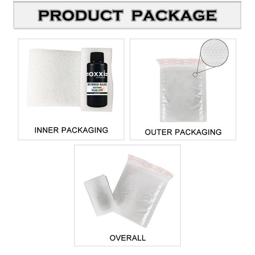 OXXI Professional Big Size 50ML Rubber Base Coat Gel Nail Polish
