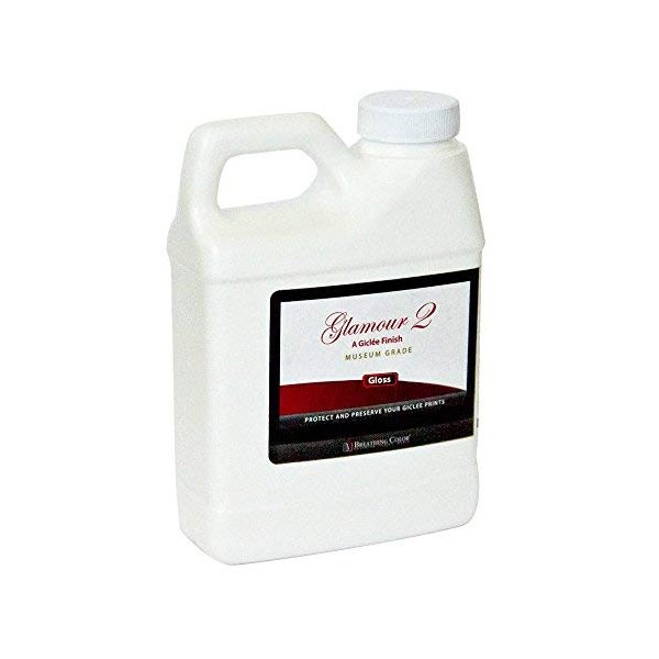 Glamour 2 is an Archival Print Varnish with a Water-Based Gloss Finish, Doesn't Yellow, is Quick-Drying, Provides UV Protection Perfect for Preserving Photographic Prints from Inkjet Printers - 1 Pint