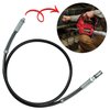 VIDABTE Grease Gun Hose W/HP Coupler 49-16-2647 for Milwaukee 2446-20 & 2646-20 Grease Gun M18 48" Grease Gun Replacement Hose