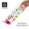 Cute Water Bottle with Straw for Girls Women, BPA FREE Tritan &Leak Proof & Carry Handle & Pretty Design, 32oz/950ml (Flower)
