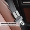 Comfort Auto Shoulder Neck Strap Positioner Locking Clip Protector, ANDTOBO Universal Vehicle Car Seat Belt Safety Covers -2 Pack (Gray)