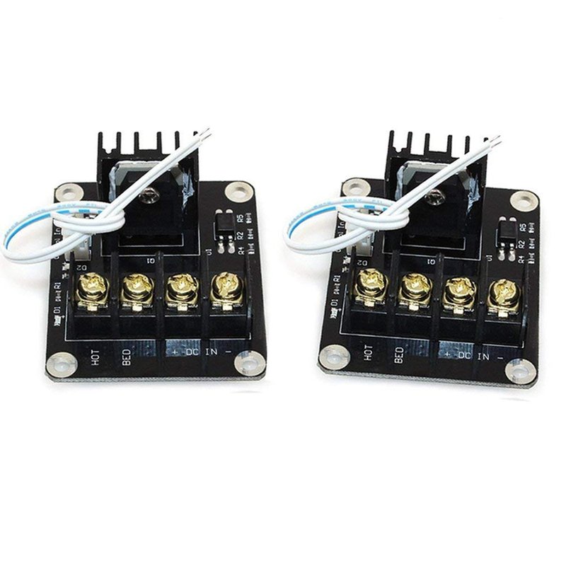 HiLetgo 2pcs Heat Bed Power Module Expansion Hot Bed MOS Tube for 3D ...