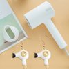 MYOSPARK Hair Stylist Gift Hair Dryer Earrings Hairdresser Gift Hair Stylist Jewelry Stylists Graduate Gift Cosmetology Gift (Hair Dryer Earrings)