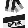 JRINYE Unisex Sport Captain Armband, Adjustable Captain's Armband for Soccer Training Adults & Youths Elastic Captain Arm Band Soccer Sports Accessories - (One Size, Black)
